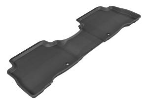 3D MAXpider - 3D MAXpider KAGU Floor Mat (BLACK) compatible with KIA SORENTO 7-SEATS 2014-2015 - Second Row - Image 1