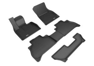 3D MAXpider - 3D MAXpider KAGU Floor Mat (BLACK) compatible with BMW X5 (G05) 2019-2024 - Full Set - Image 1