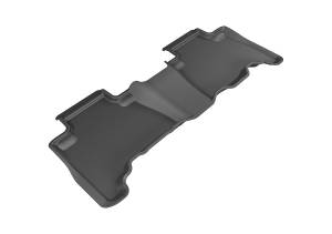 3D MAXpider - 3D MAXpider KAGU Floor Mat (BLACK) compatible with TOYOTA 4RUNNER 2010-2023 - Second Row - Image 1