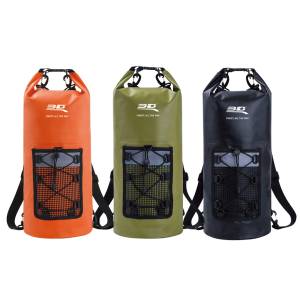 3D MAXpider - 3D ROLL-TOP DRY BAG BACKPACK ARMY GREEN - Image 3
