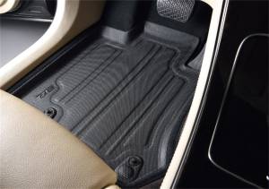 3D MAXpider - 3D MAXpider KAGU Floor Mat (BLACK) compatible with FORD F-150 SUPERCREW 2015-2023 - Hybrid Insert - Image 3
