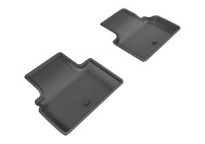 3D MAXpider - 3D MAXpider KAGU Floor Mat (BLACK) compatible with INFINITI Q50 2014-2024 - Second Row - Image 1