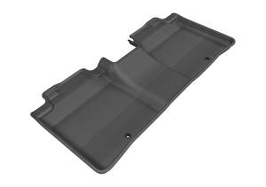 3D MAXpider - 3D MAXpider KAGU Floor Mat (BLACK) compatible with LEXUS ES/ES HYBRID 2013-2018 - Second Row - Image 1