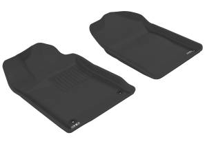 3D MAXpider - 3D MAXpider KAGU Floor Mat (BLACK) compatible with TOYOTA AVALON 2005-2012 - Front Row - Image 1
