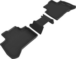 3D MAXpider - 3D MAXpider KAGU Floor Mat (BLACK) compatible with BMW X3 (G01)/X4 (G02) 2018-2024 - Second Row - Image 2