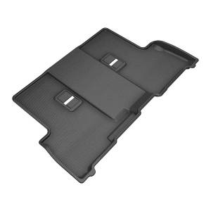 3D MAXpider - 3D MAXpider KAGU Floor Mat (BLACK) compatible with TOYOTA SEQUOIIA 2023-2024 - Third Row - Image 1