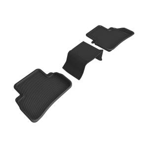 3D MAXpider - 3D MAXpider KAGU Floor Mat (BLACK) compatible with MERCEDES-BENZ C-CLASS SEDAN (W206) 2022-2024 - Second Row - Image 1