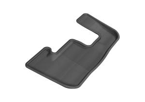 3D MAXpider - 3D MAXpider KAGU Floor Mat (BLACK) compatible with AUDI Q7 7-SEAT (4L) 2007-2015 - Third Row - Image 1