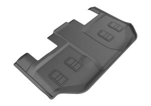 3D MAXpider - 3D MAXpider KAGU Floor Mat (BLACK) compatible with CHEVROLET/GMC SUBURBAN/YUKON XL 2015-2020 - Third Row - Image 1