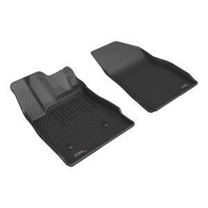 3D MAXpider - 3D MAXpider KAGU Floor Mat (BLACK) compatible with BUICK ENVISTA 2023-2024 - Front Row - Image 1