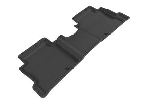 3D MAXpider - 3D MAXpider KAGU Floor Mat (BLACK) compatible with HYUNDAI ELANTRA SEDAN 2017-2020 - Second Row - Image 1