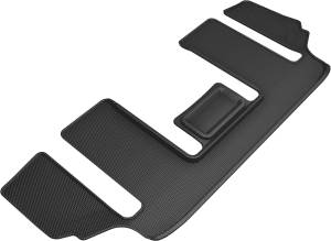 3D MAXpider - 3D MAXpider KAGU Floor Mat (BLACK) compatible with MAZDA CX-9 6-SEATS 2020-2023 - Third Row - Image 1