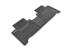 3D MAXpider - 3D MAXpider KAGU Floor Mat (BLACK) compatible with LEXUS NX/NX HYBRID 2015-2021 - Second Row - Image 1