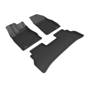 3D MAXpider - 3D MAXpider KAGU Floor Mat (BLACK) compatible with BUICK ENVISTA 2023-2024 - Full Set - Image 1