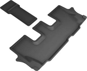 3D MAXpider - 3D MAXpider KAGU Floor Mat (BLACK) compatible with KIA TELLURIDE 2020-2024 - Third Row - Image 1