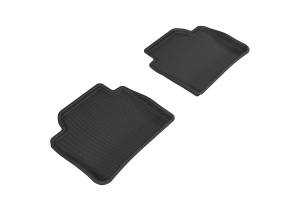 3D MAXpider - 3D MAXpider KAGU Floor Mat (BLACK) compatible with BMW 3 SERIES SDN/4 SERIES GC RWD 2012-2020 - Second Row - Image 1