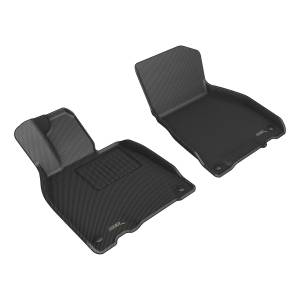 3D MAXpider - 3D MAXpider KAGU Floor Mat (BLACK) compatible with MERCEDES-BENZ EQE SEDAN (V295) 2023-2024 - Front Row - Image 1