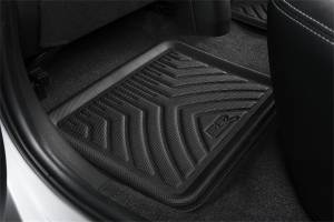 3D MAXpider - 3D UNIVERSAL FLOOR MAT #663 KAGU BLACK R1 R2 (4 PCS) FRONTS L25.5" x W18" / REARS L13.5" x W17.5" - Image 3