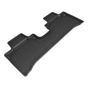 3D MAXpider - 3D MAXpider KAGU Floor Mat (BLACK) compatible with MERCEDES-BENZ EQE SUV 2023-2024 - Second Row - Image 1