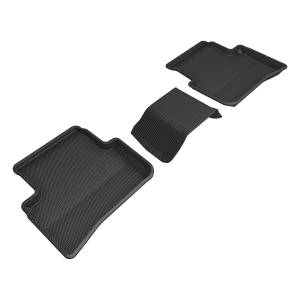 3D MAXpider - 3D MAXpider KAGU Floor Mat (BLACK) compatible with TOYOTA GR COROLLA 2023-2024 - Second Row - Image 1