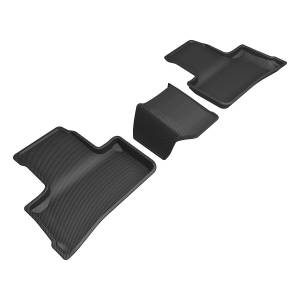 3D MAXpider - 3D MAXpider KAGU Floor Mat (BLACK) compatible with MERCEDES-BENZ GLC (X254) 2023-2024 - Second Row - Image 1