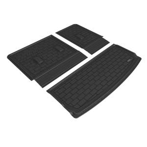 3D MAXpider - 3D MAXpider KAGU Cargo Liner (BLACK) compatible with CHEVROLET/GMC/CADILLAC TAHOE/YUKON/ESCALADE 2021-2024 - Cargo Liner - Image 1