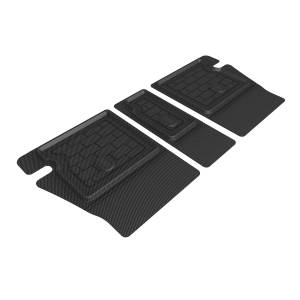 3D MAXpider - 3D MAXpider KAGU Seatback Protector (BLACK) compatible with MERCEDES-BENZ GLC COUPE 2023-2024 - Seatback Protector - Image 1