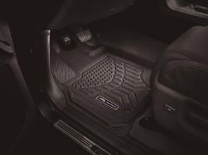 3D MAXpider - 3D MAXpider MAXTRAC Floor Mat (BLACK) compatible with HONDA PILOT 8-PASSENGER 2016-2022 - Full Set - Image 4