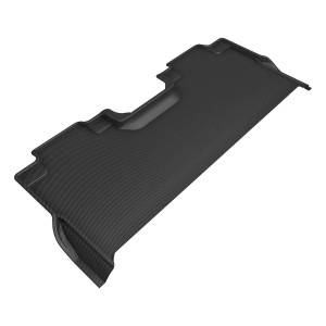 3D MAXpider - 3D MAXpider KAGU Floor Mat (BLACK) compatible with FORD F 150/250/350 2023-2024 - Second Row - Image 1