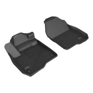 3D MAXpider - 3D MAXpider KAGU Floor Mat (BLACK) compatible with HONDA CR-V 2023-2024 - Front Row - Image 1