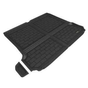 3D MAXpider - 3D MAXpider KAGU Cargo Liner (BLACK) compatible with MERCEDES-BENZ EQE SUV 2023-2024 - Cargo Liner - Image 1