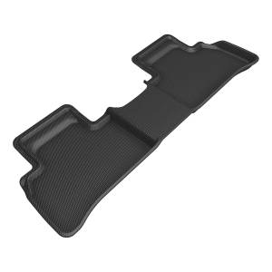 3D MAXpider - 3D MAXpider KAGU Floor Mat (BLACK) compatible with MERCEDES-BENZ EQE SEDAN (V295) 2023-2024 - Second Row - Image 1